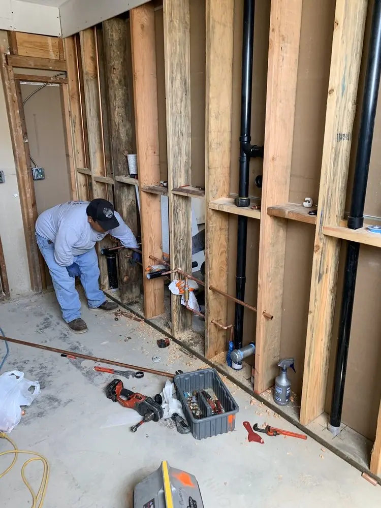 Commercial rough-in plumbing for Commercial Plumbing in Southside